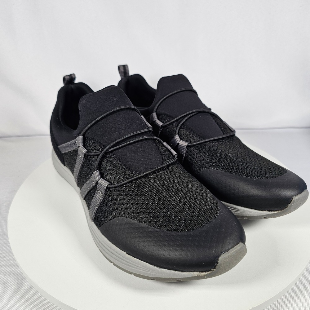 Easy Spirit Luanne 2 Black Walking Sneakers Comfort Shoes Womens 7.5W
